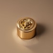 perfume bottle flower top cap