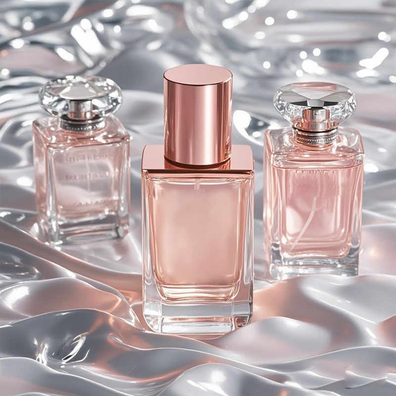 Sweet Perfume with Lovely Pink Cap - High-Quality Zinc & Aluminum Alloy Die-Cast, Your Choice