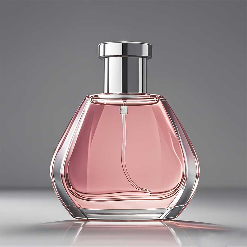 Elegant Perfume with Silver Cap - Customizable Zinc & Aluminum Alloy Die-Cast, Quality Guaranteed