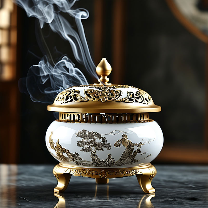 vintage incense burner