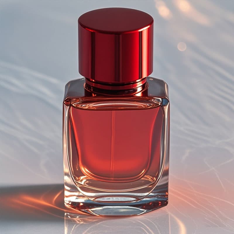 red lid perfume