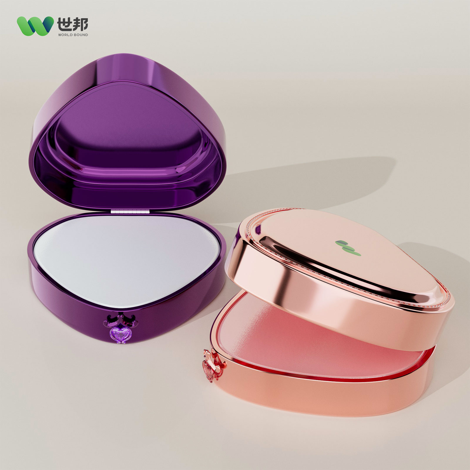 Zinc Alloy Solid Perfume Box