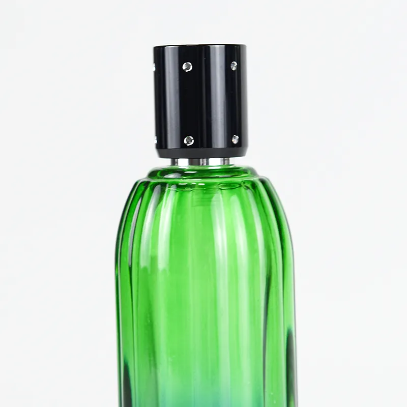 Cylindrical Perfume Cap with Perforated Crystal-Set Decoration - Image 6