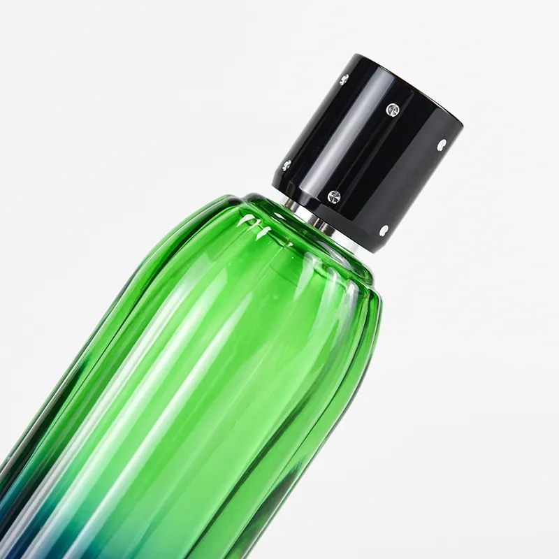 Cylindrical Perfume Cap with Perforated Crystal-Set Decoration - Image 7