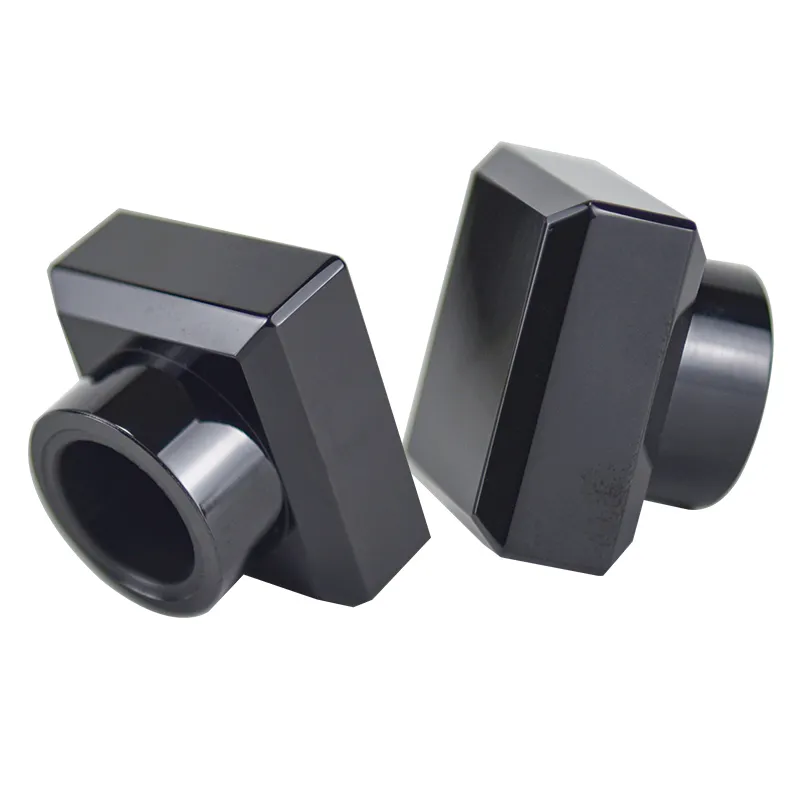 Zinc Alloy Diamond-Cut Square-Top Perfume Cap with Round Base and Custom Surface Finishes Options