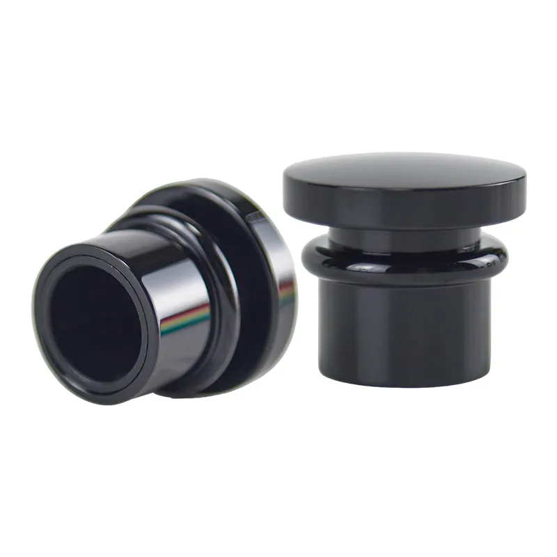 Zinc Alloy Double-Dome Mushroom-Cloud Style Perfume Bottle Cap with Custom Surface Finishes