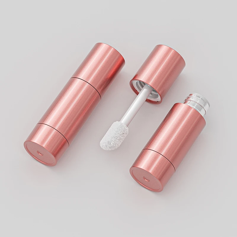 YR6027 Aluminum Alloy Lip Gloss Tube 29x99mm with Custom Finishes for Premium Cosmetics Packaging