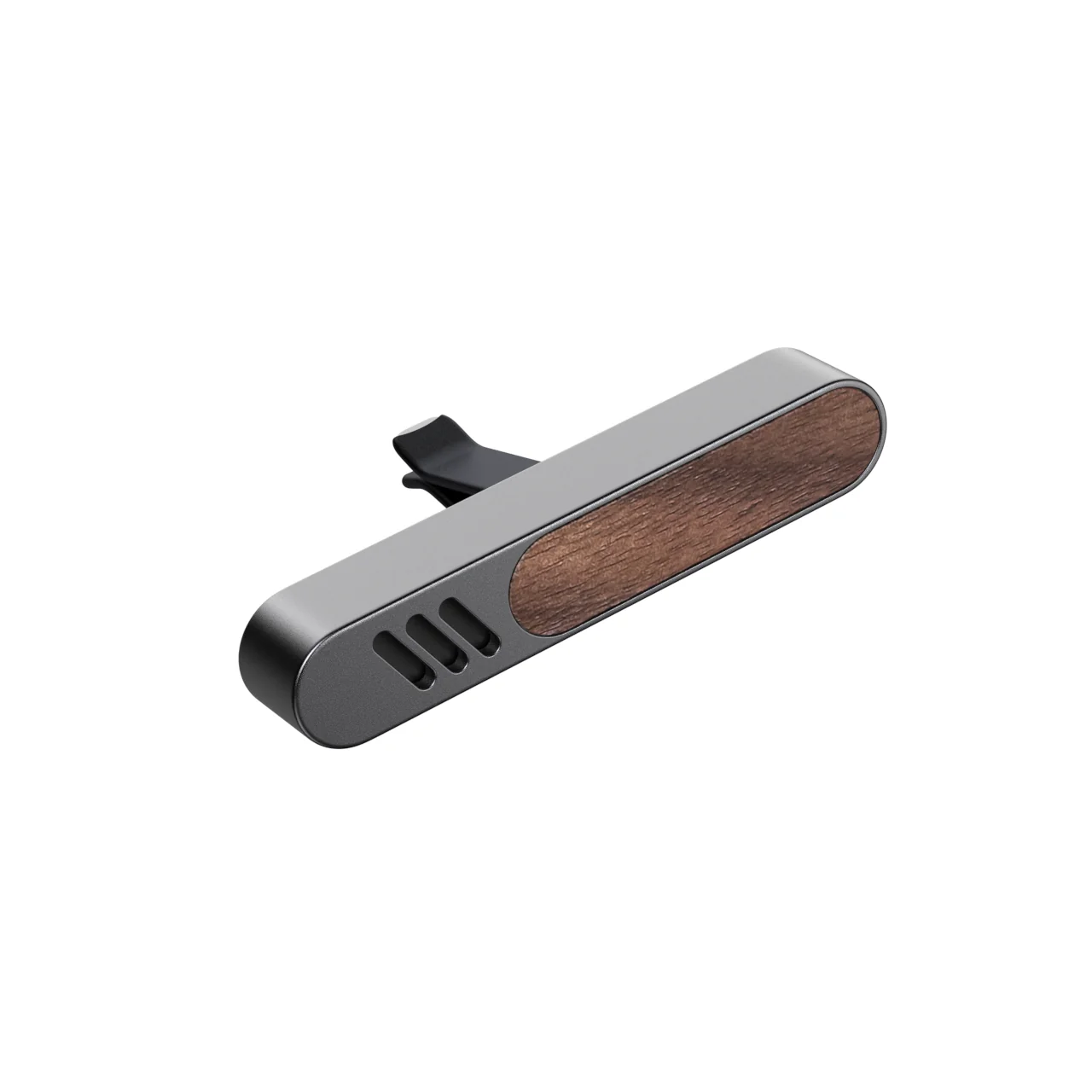 13. Walnut Wood and Zinc Alloy Vent Clip